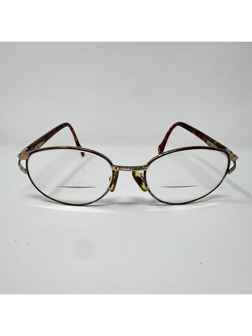 Vintage Gucci GG 2389 Gold Tortoise Eyeglass Frames Approx 51-18-135
